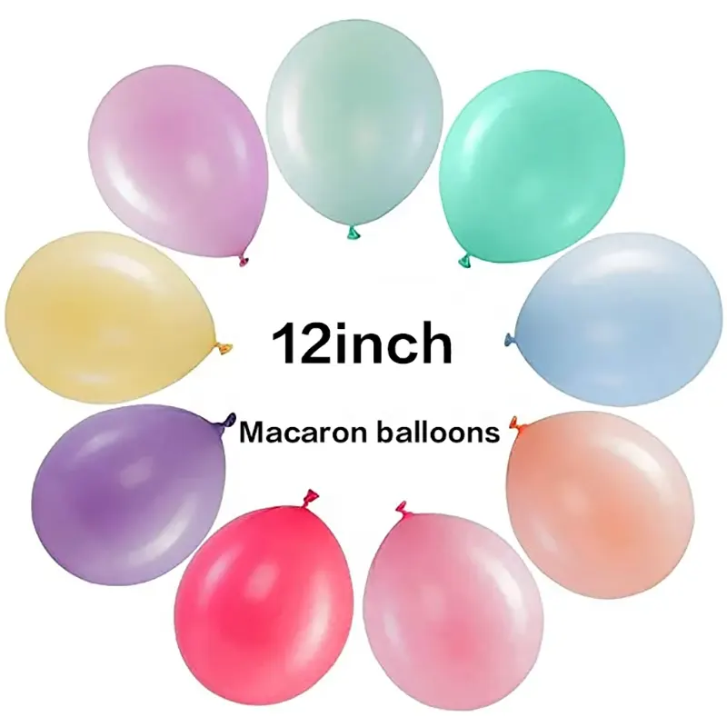 12 -palčni makaronski baloni iz lateksa