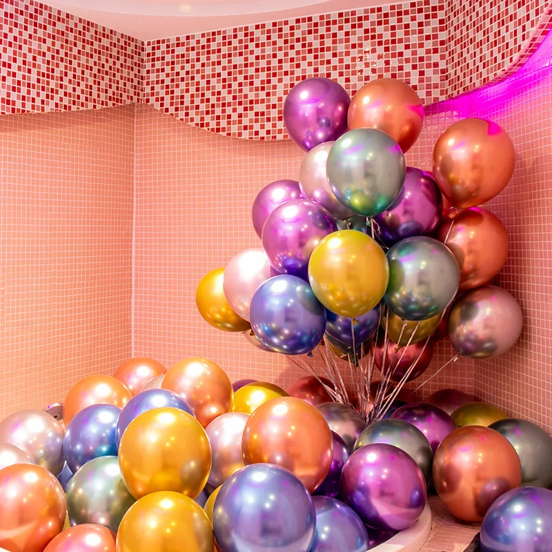 18 -palčni kovinski balon iz lateksa