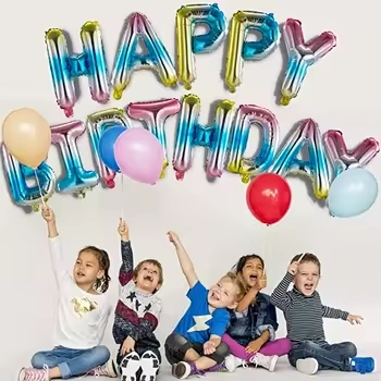 balon iz lateksa in balon iz folije za razlikovanje?