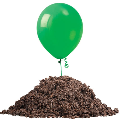 Balone iz lateksa je mogoče reciklirati