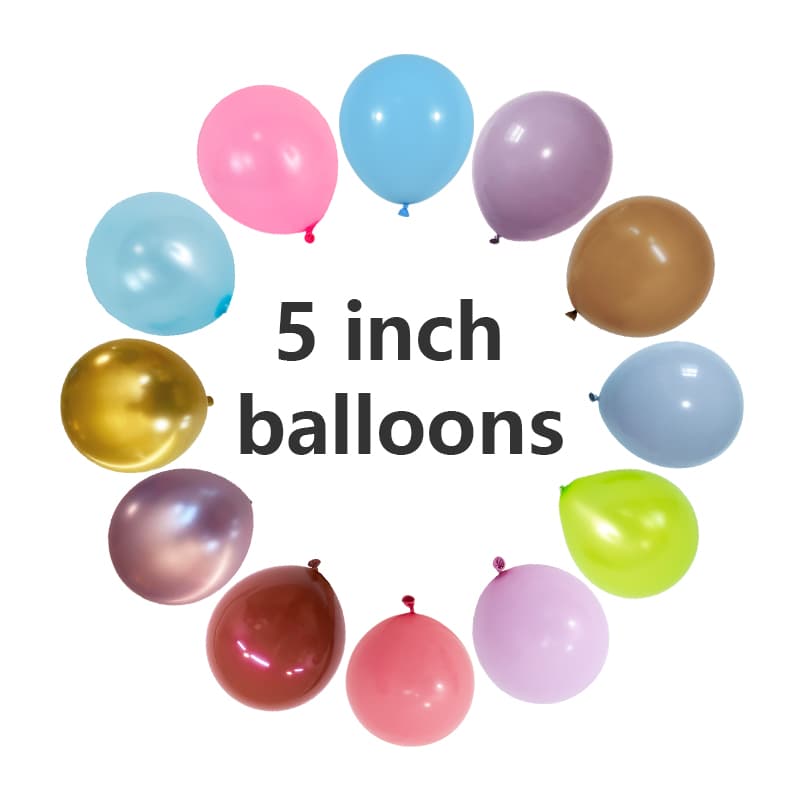 5 inčni balon iz lateksa
