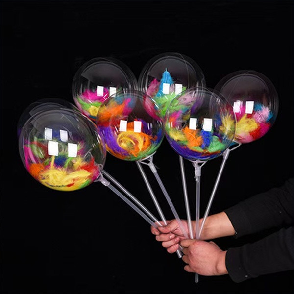 Bobo balon s peresnim nadevom