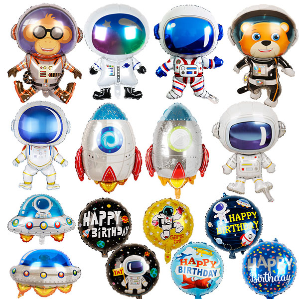Risani vesoljski astronavt foil balon