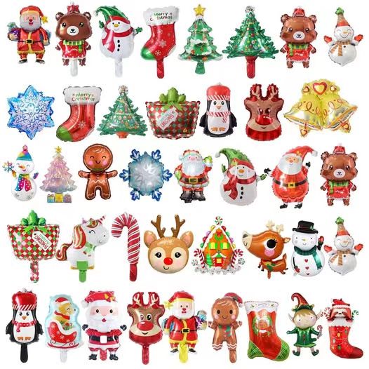 Kompleti božičnih balonov iz folije