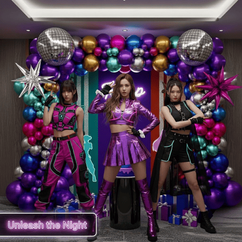 Komplet za disko balon lok