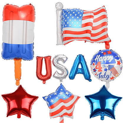 Srečen 4. julij balon