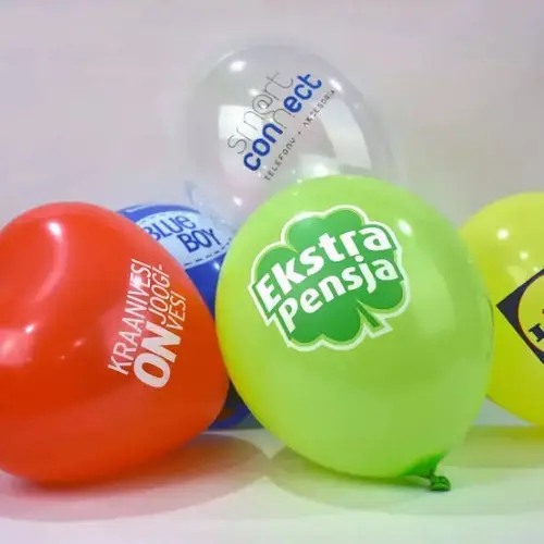 Baloni iz lateksa z logotipom