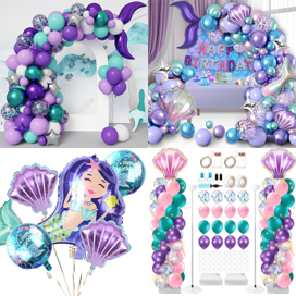 Komplet za balon Mermaid