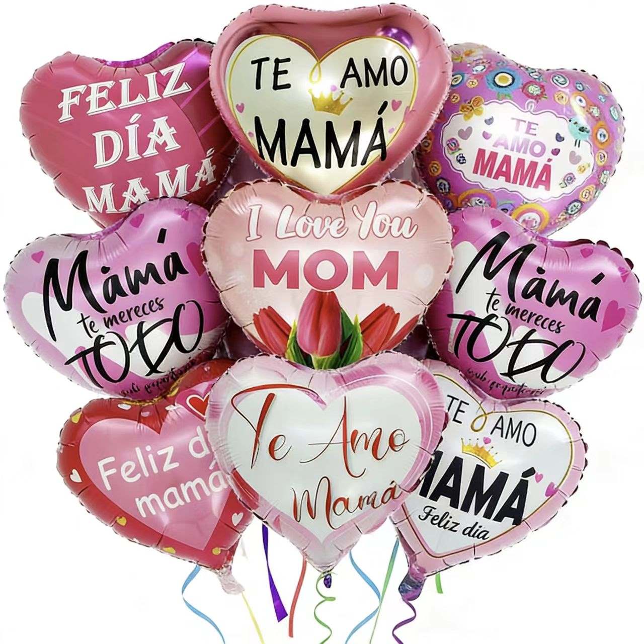 Baloni iz folije za materinski dan