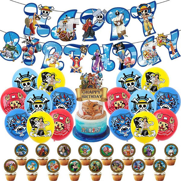 Kompleti balonov One Piece