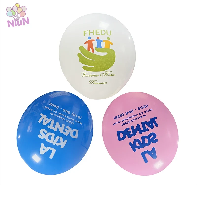 Tiskanje balonov z logotipom