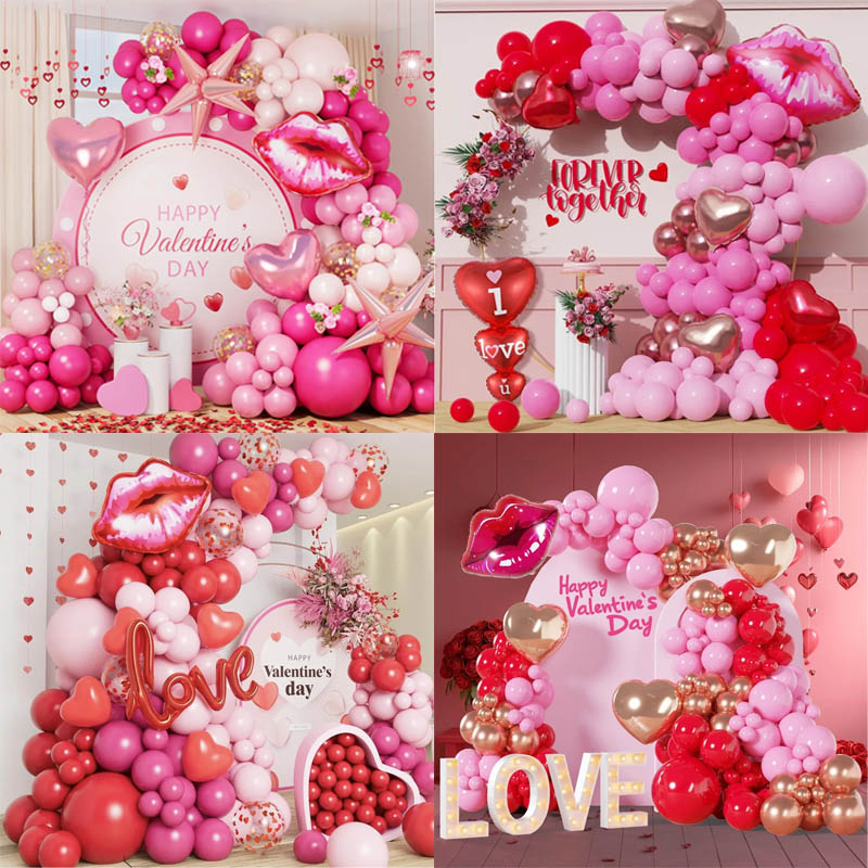 Set valentinovega dne balona